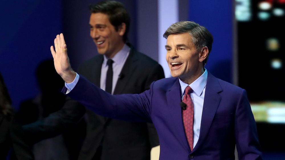 George Stephanopoulos with David Muir