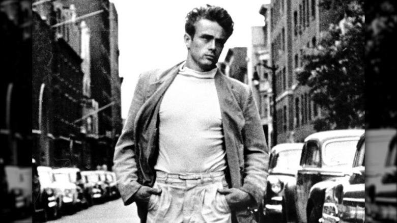 James Dean walking