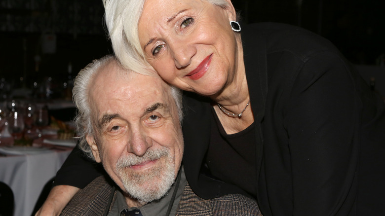 Olympia Dukakis and Louis Zorich