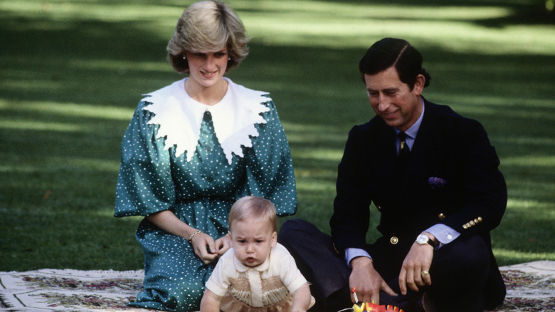 Diana and young William 