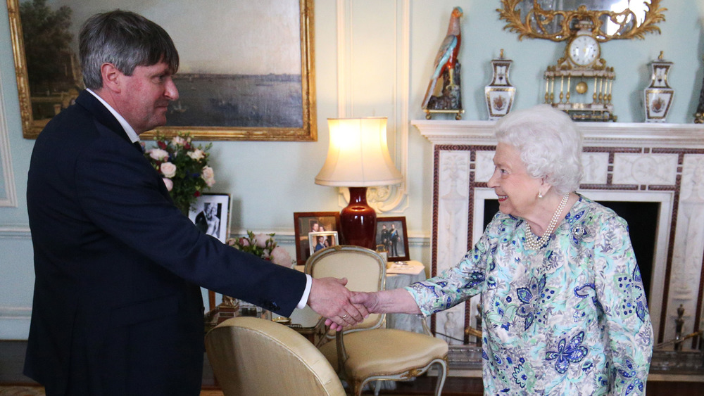 Queen Elizabeth and the new poet laureate