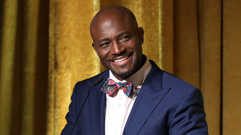 Taye Diggs smiling