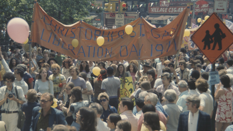 People at Gay Liberation Day