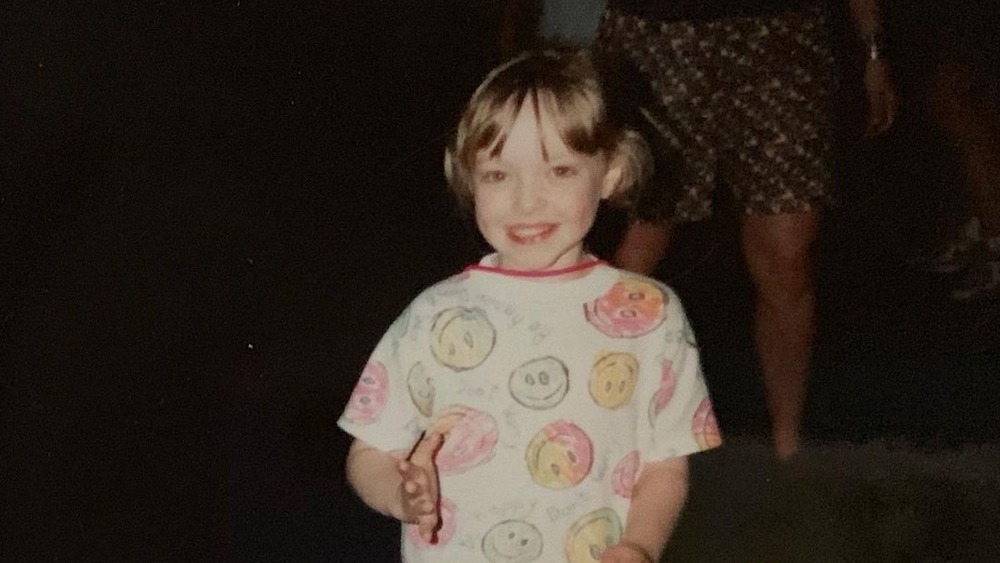 Amanda Seyfried as a child