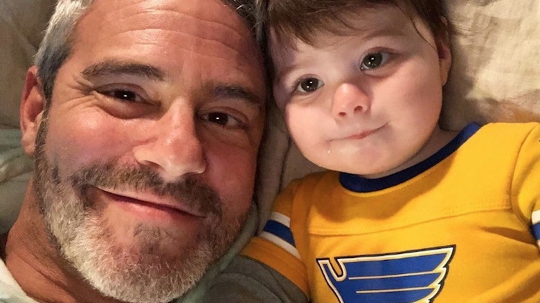 Andy Cohen and son Benjamin