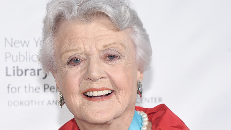 Angela Lansbury smiling