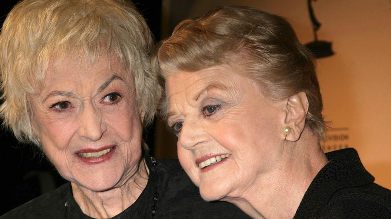 Bea Arthur and Angela Lansbury