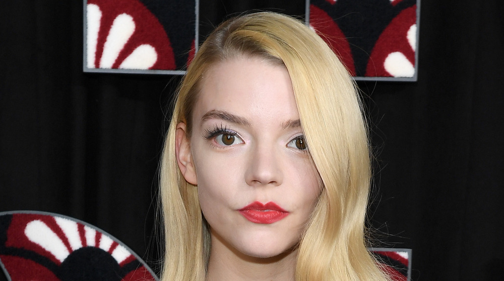 Anya Taylor-Joy poses on the red carpet