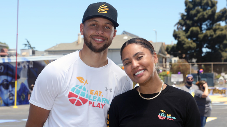 Steph and Ayesha Curry