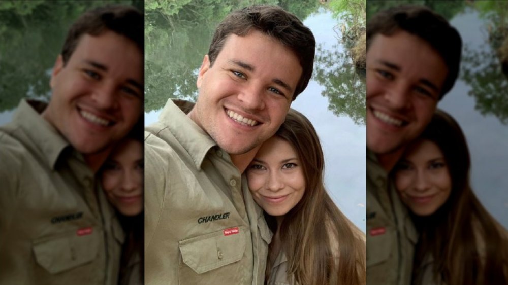 Bindi Irwin and Chandler Powell