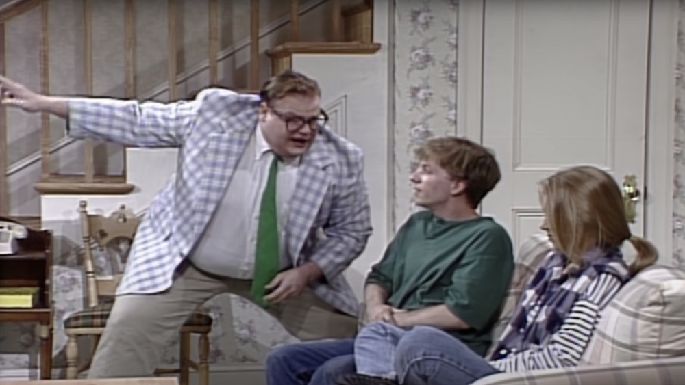 Chris Farley in SNL sketch