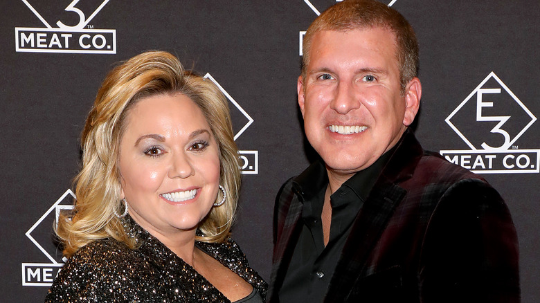 Julie and Todd Chrisley at an event in 2019