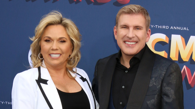 Julie and Todd Chrisley at award show