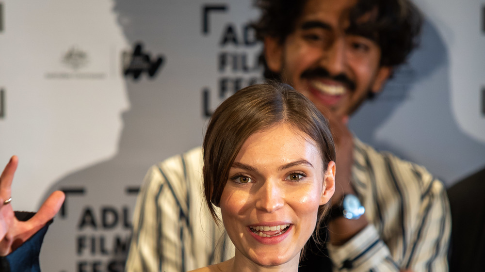 Tilda Cobham-Hervey with Dev Patel