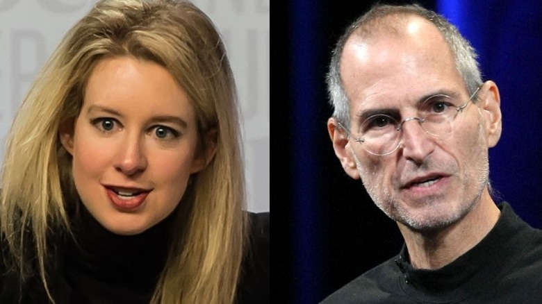 Elizabeth Holmes, Steve Jobs