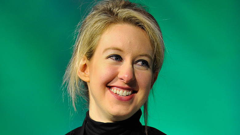 Elizabeth Holmes smiling