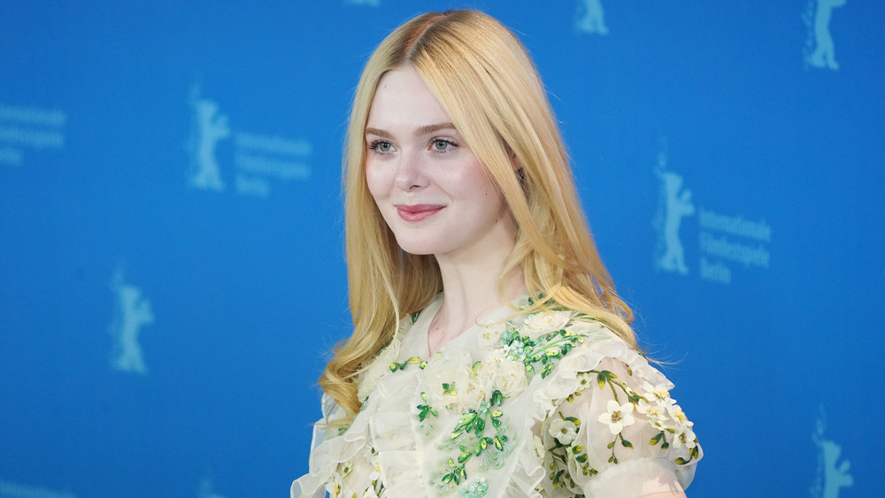 Elle Fanning on the red carpet