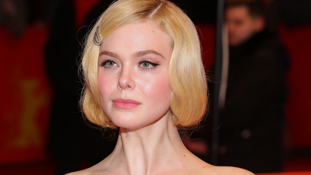 Elle Fanning on the red carpet