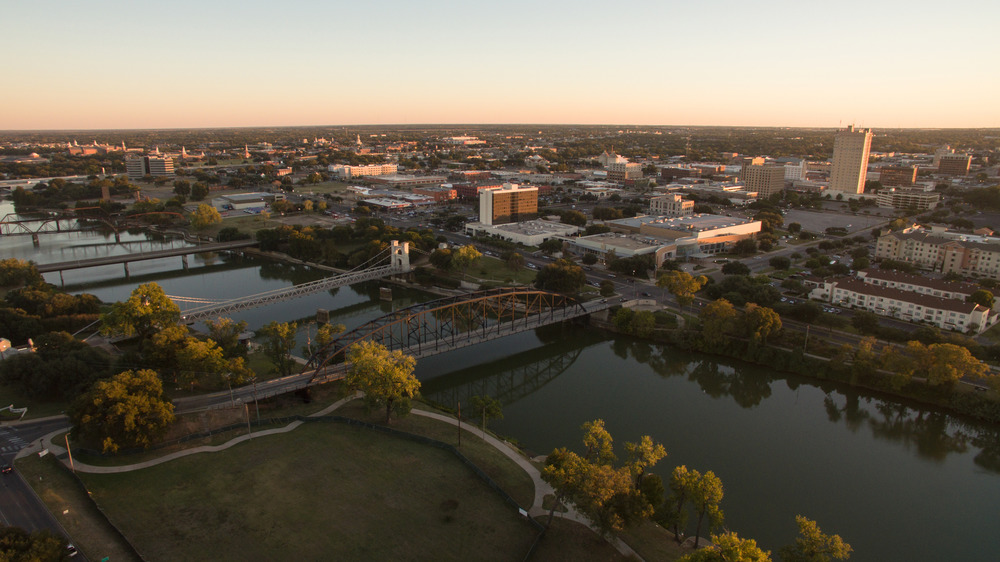 Waco, Texas from above