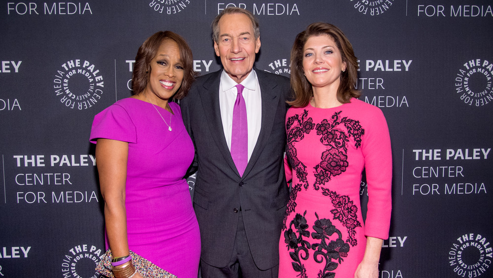 Gayle King, Charlie Rose, Norah O'Donnell