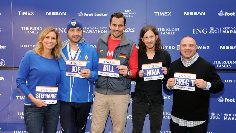 Giuliana Rancic's husband, Bill Rancic, at the New York marathon