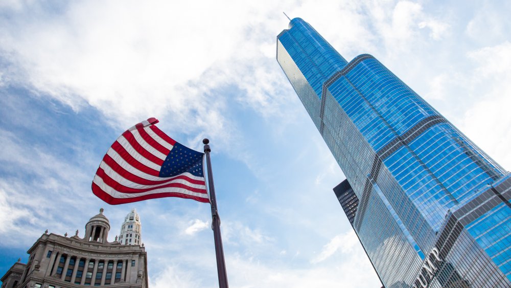 Trump Tower Chicago, which Giuliana Rancic's husband, Bill Rancic, helped build