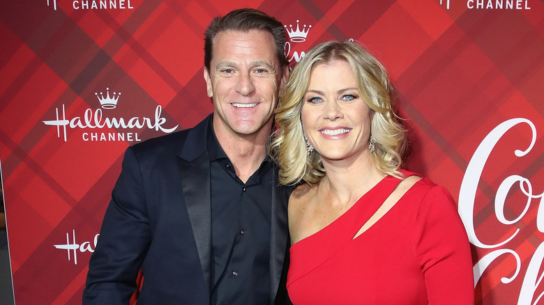 Alison Sweeney with her husband