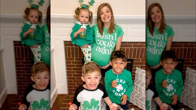 Jen Lilley with her children