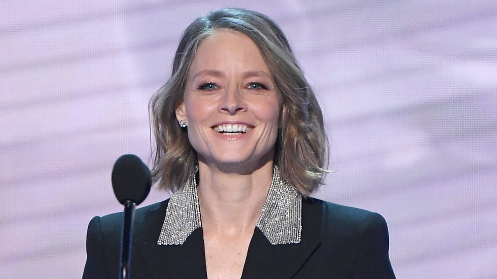 Jodie Foster at awards ceremony