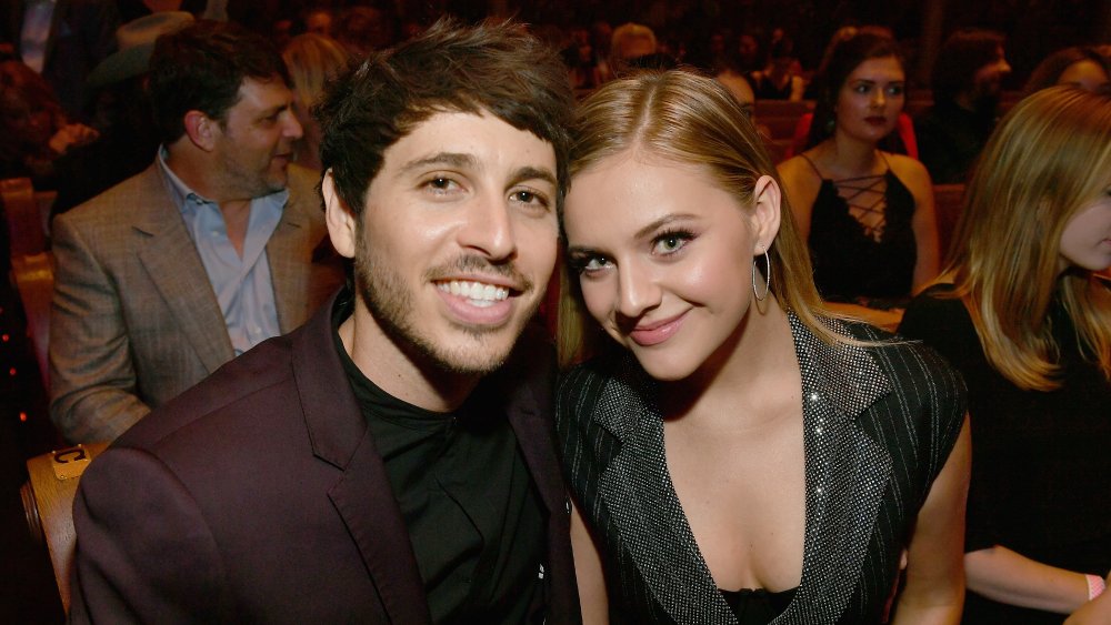 Morgan Evans and Kelsea Ballerini at the 12th Annual ACM Honors in 2018