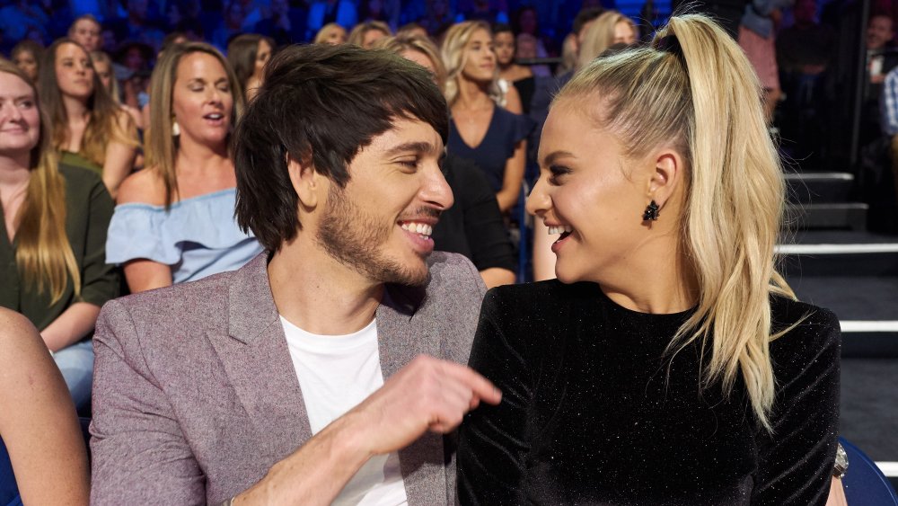 Morgan Evans and Kelsea Ballerini at the 2019 CMT Music Awards