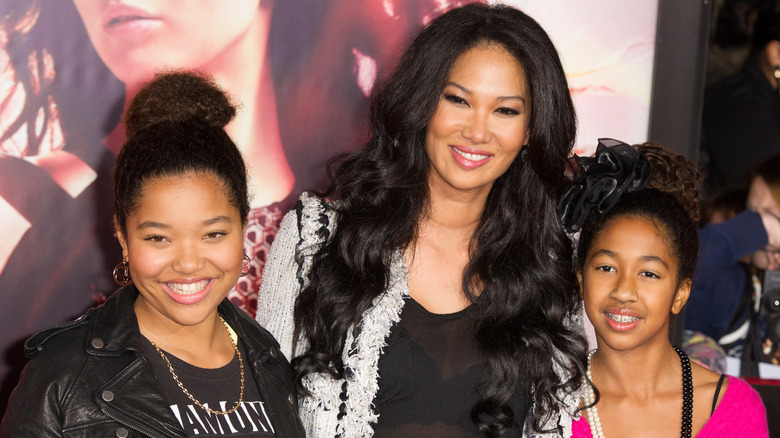 Kimora Lee Simmons with kids