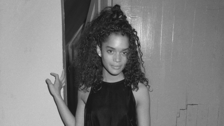 Lisa Bonet as a teenager