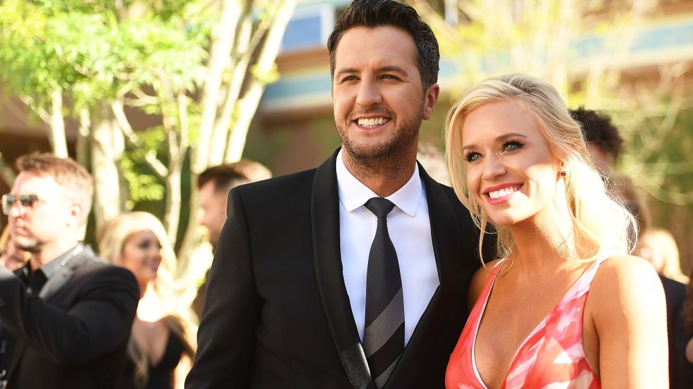 Caroline and Luke Bryan