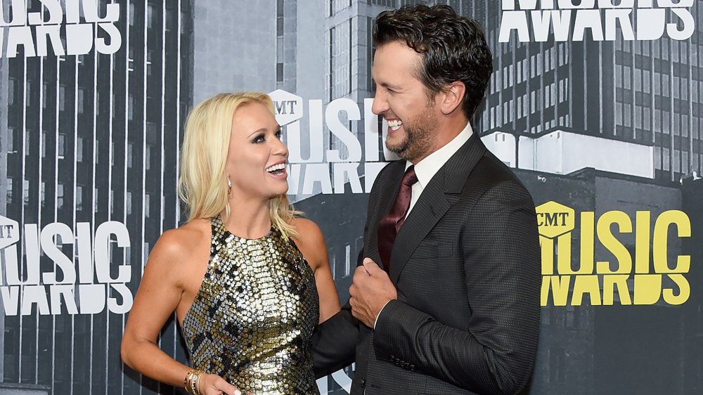 Caroline and Luke Bryan