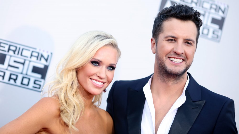 Caroline and Luke Bryan