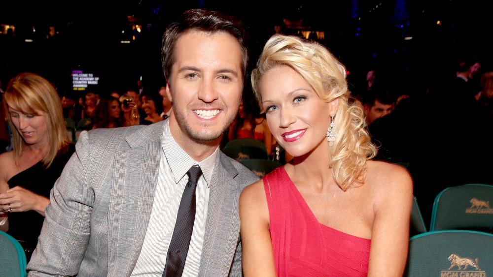 Caroline and Luke Bryan