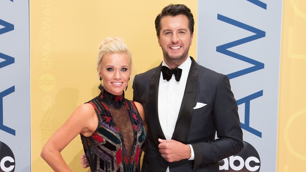 Caroline and Luke Bryan