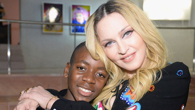 David Banda and Madonna