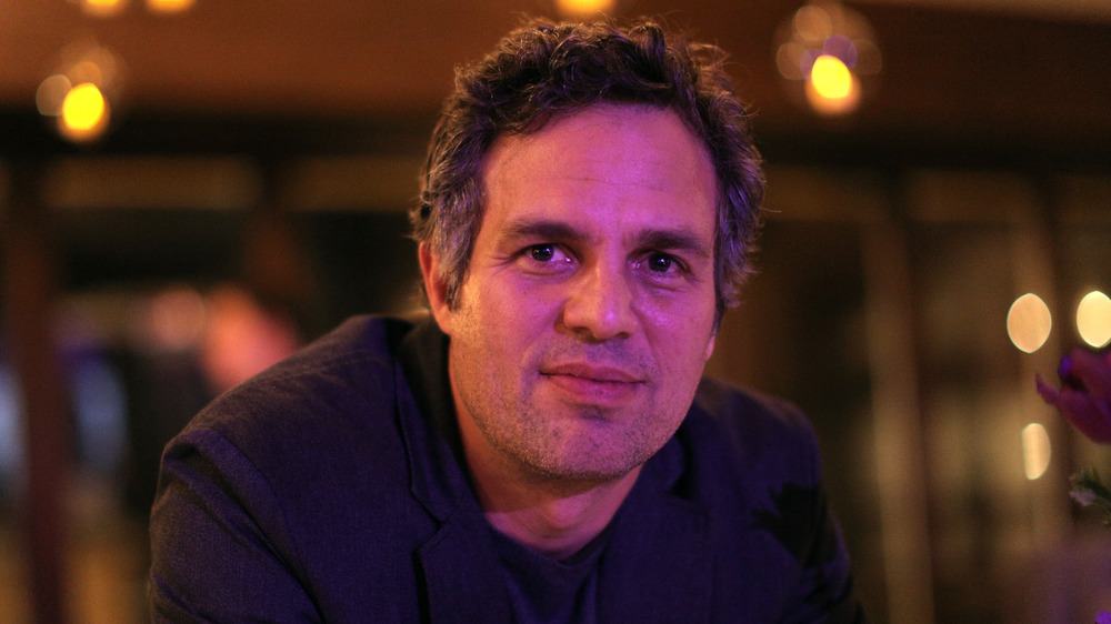 Mark Ruffalo smiling