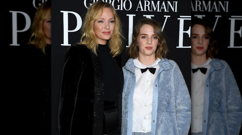 Uma Thurman and Maya Hawke