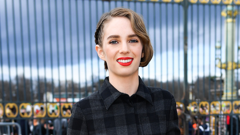 Maya Hawke smiling softly