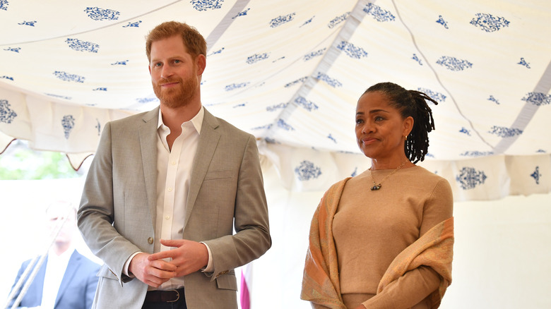 Doria Ragland and Prince Harry 