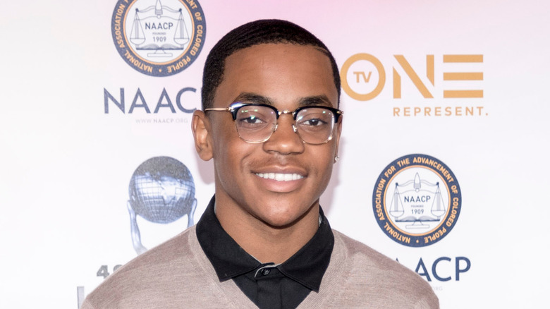 Michael Rainey Jr. attending an event