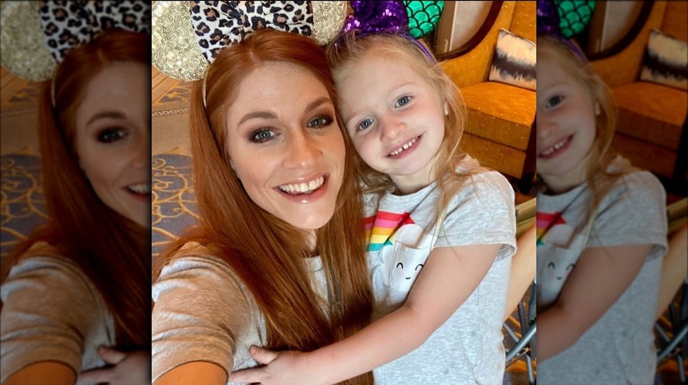 Jennifer Todryk with daughter