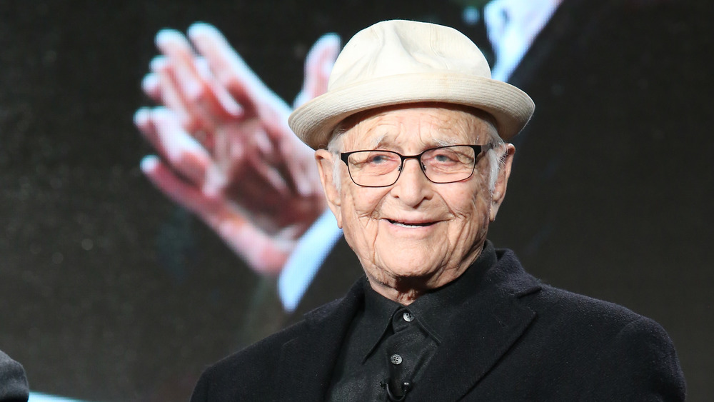 Norman Lear on a panel