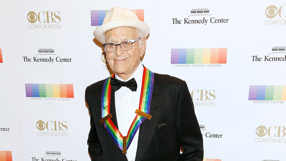 Norman Lear on the red carpet