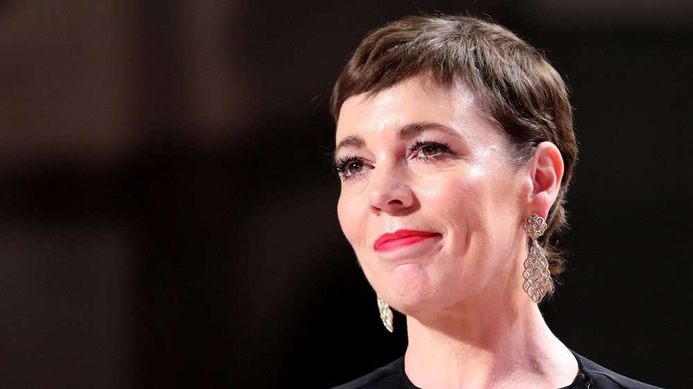 Olivia Colman smiling