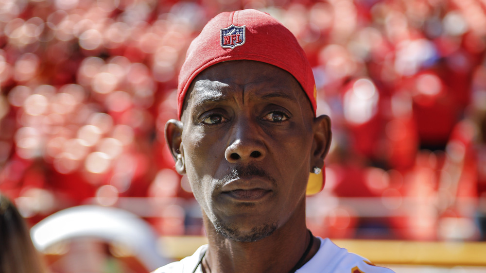 Patrick Mahomes Sr. in NFL hat