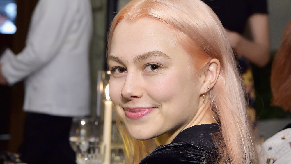 Phoebe Bridgers with orange hair